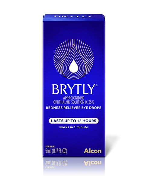 US FDA Approves Alcon’s Brytly 12-Hour Redness Reliever Eye Drops